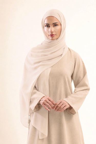Instant Chiffon Hijab with Cap